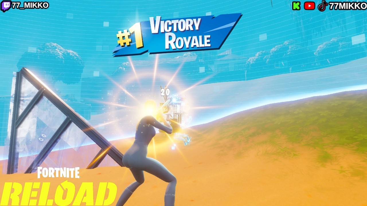 RTX 5060Ti + Intel I7 14700k | Fortnite Ranked Reload Gameplay | Keyboard & Mouse | Performance Mode