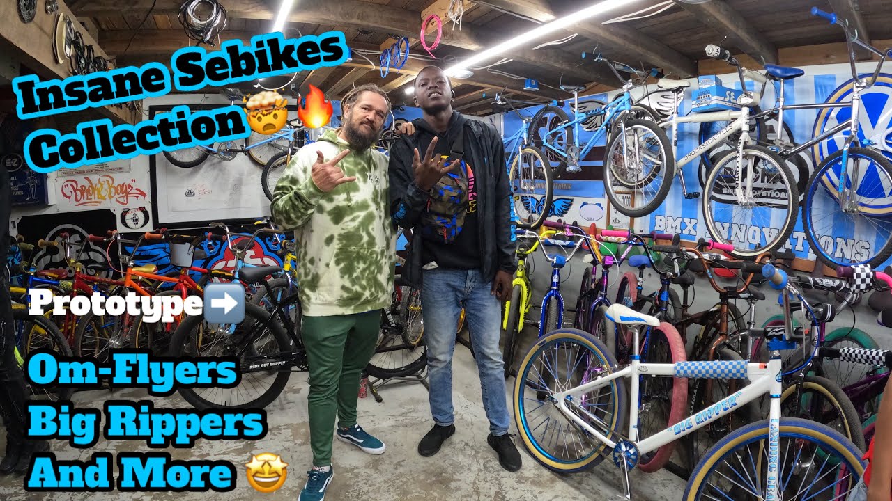 I WENT TO GO SEE DAMON VW SEBIKES COLLECTION FOR THE FIRST TIME! 🤩 *BIKES GALORE*