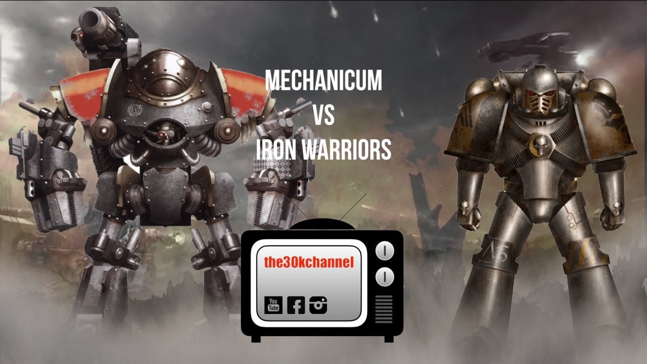 HORUS HERESY BATTLE REPORT - Mechanicum VS Iron Warriors