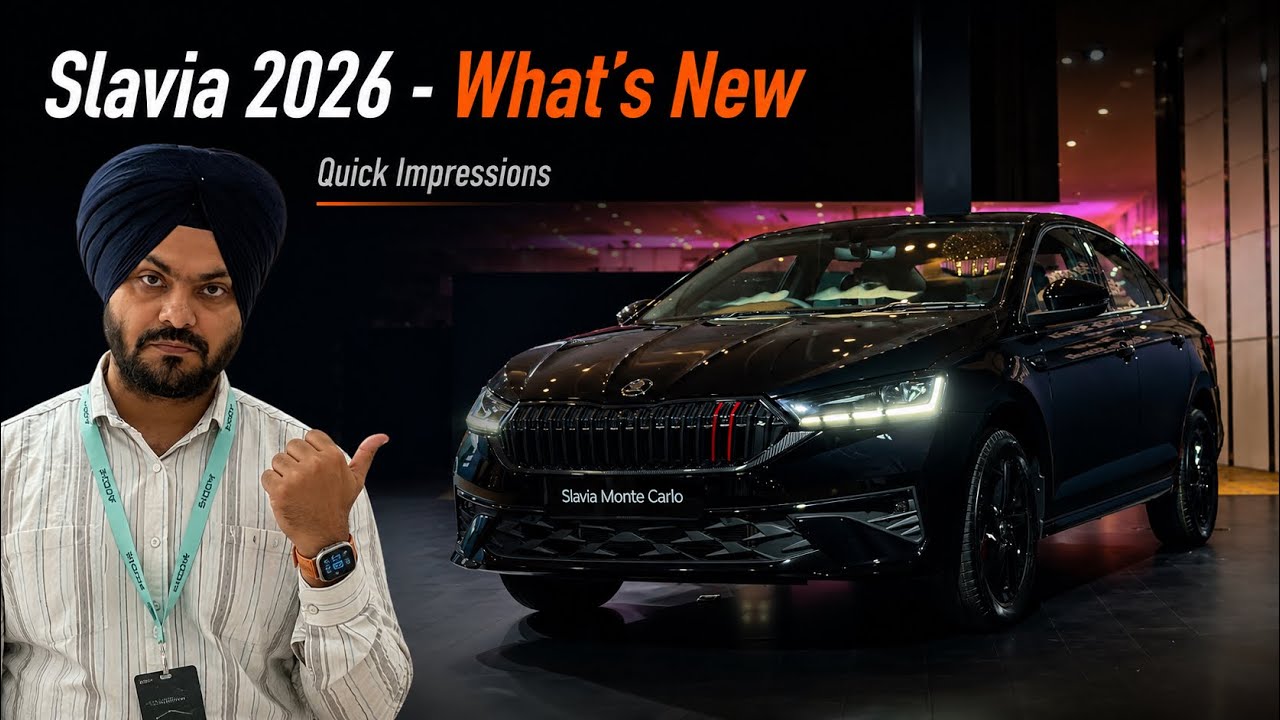Skoda Slavia 2026 - What&rsquo;s New