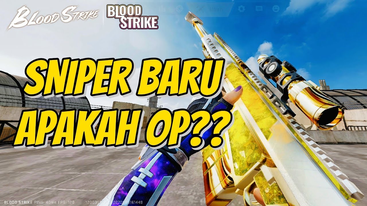 M82 SNIPER BARU Hadir di Blood Strike‼️Apakah senjata ini OP atau...🤔