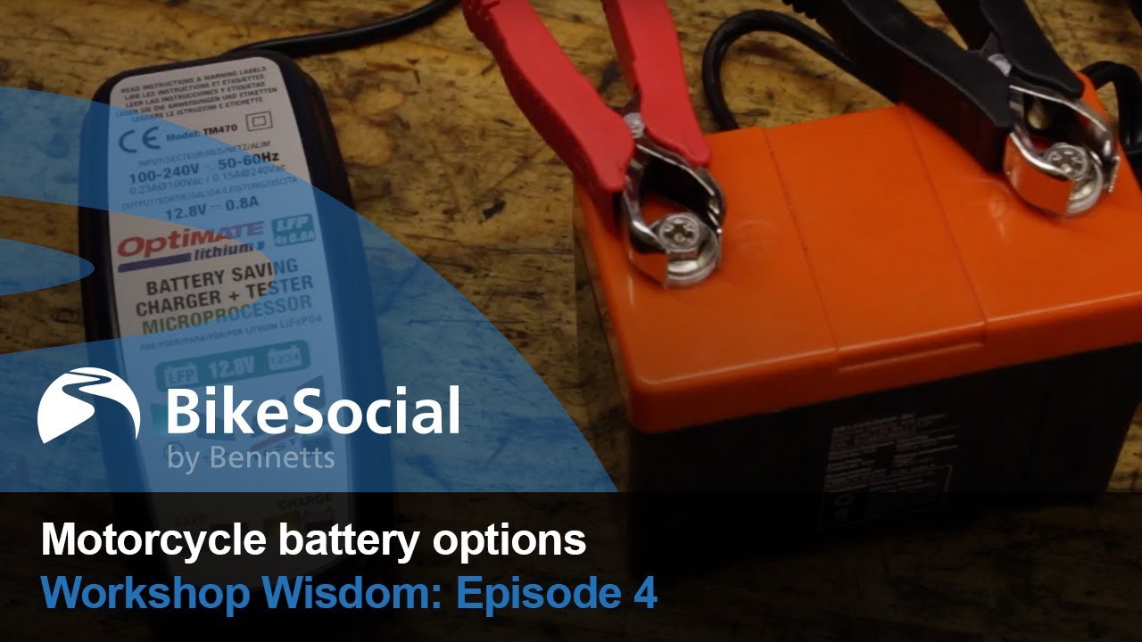 The best motorcycle batteries and charger options - Workshop Wisdom