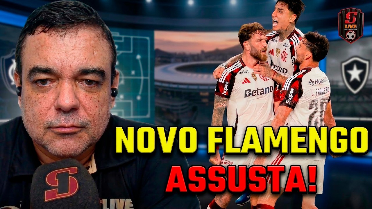 O FLAMENGO DE LEONARDO JARDIM ASSUSTA? ANDRÉ ROCHA ANALISA O JOGO CONTRA O BOTAFOGO!