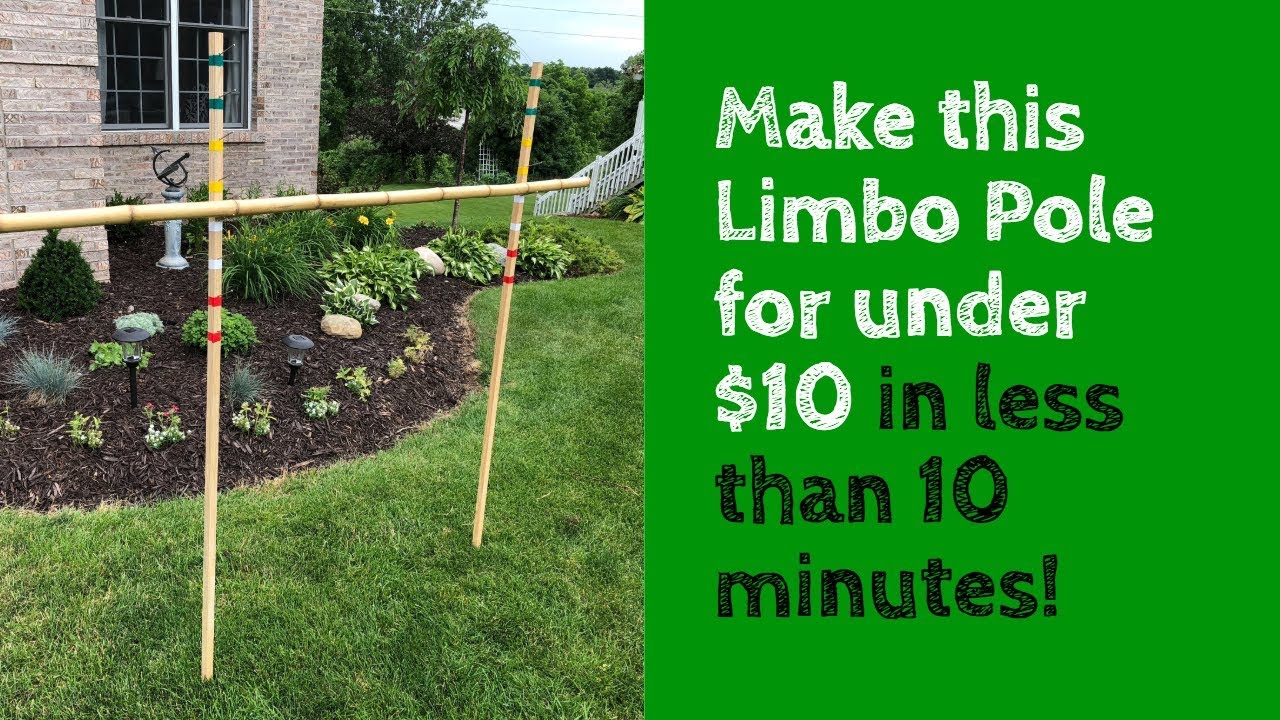 DIY Limbo Game for Under $10 in Under 10 Minutes | Perfect for Graduation Open Houses