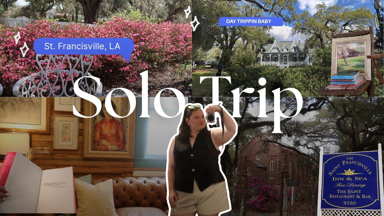 ✯SOLO Day Trip ✯ Antique Shopping, Haunted Plantations, and Michelin Star Lunch!!