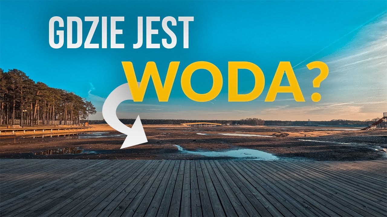 Zalew Sielpia Wielka - Całkowicie pozbawiony Wody | Ciekawe Miejsca w Polsce | Podróże Motocyklowe