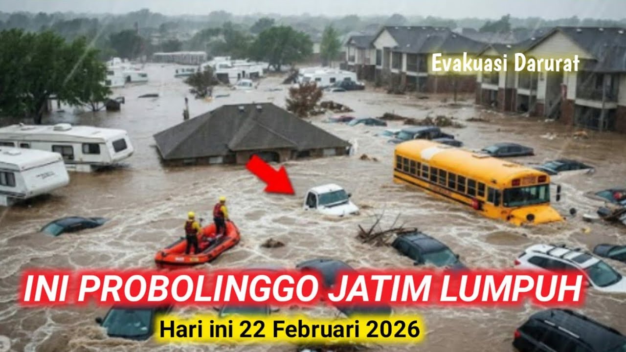 🇲🇨 PROBOLINGGO TENGGELAM..!! INFO BANJIR PROBOLINGGO HARI INI
