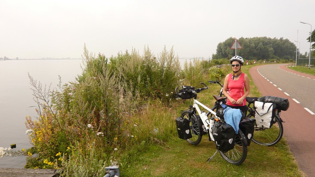 Radreise Holland zu zweit 2016, 648 km (467 km Strecke mit den Rädern)
