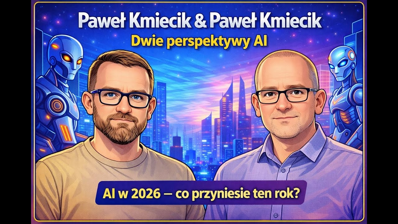 AI w 2026. Co przyniesie nowy rok? Prognozują inżynier uczenia maszynowego i dziennikarz