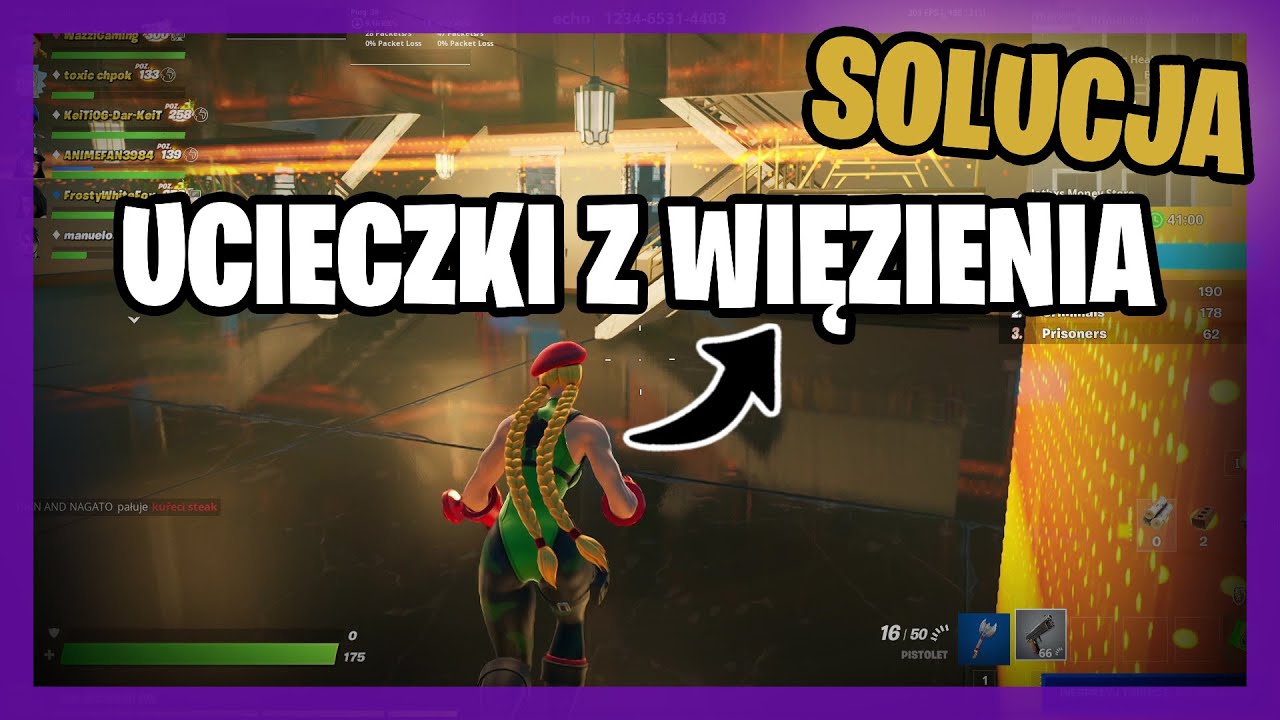 ✅ Jak uciec z więzienia Fortnite Wszystkie solucje zadań