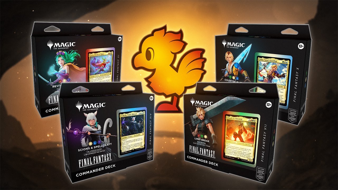 Os COMMANDERS de FINAL FANTASY | Qual comprar?