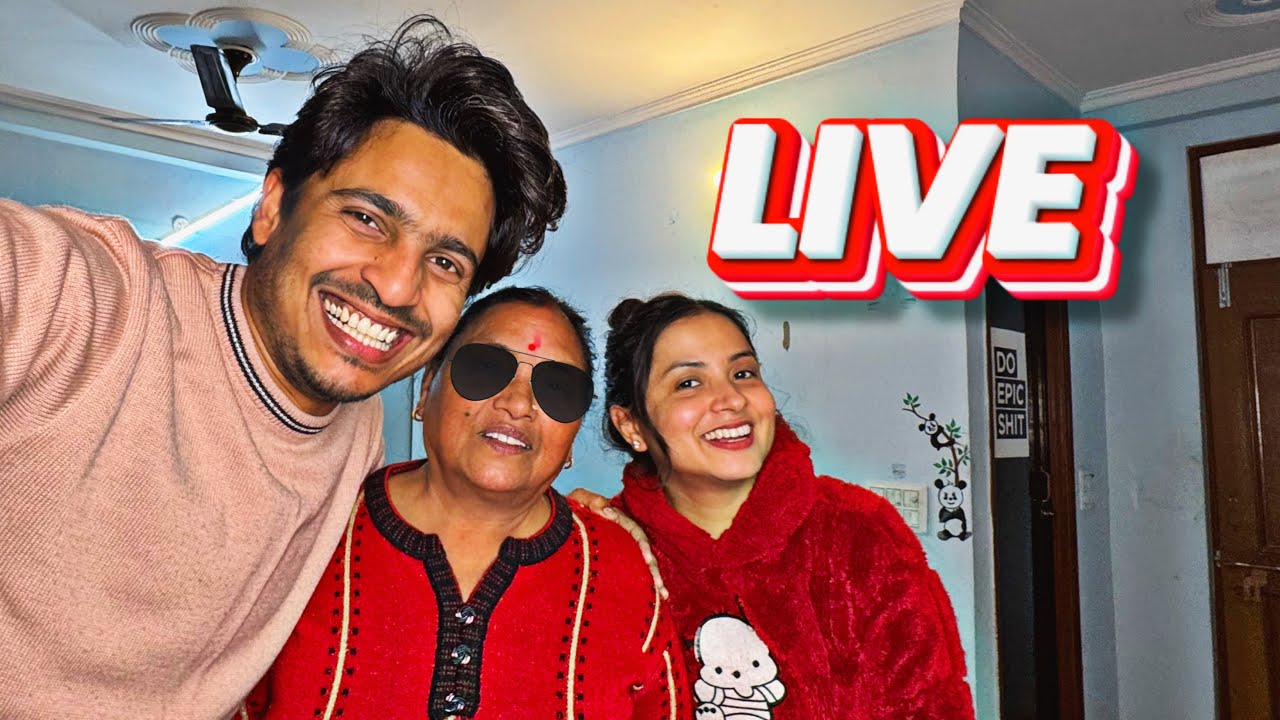 Delhi Live With Sasu Maa😂