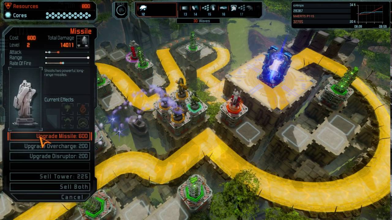 Defense Grid 2 - 07 Split Decision, Elite, Gold - 579.347 points
