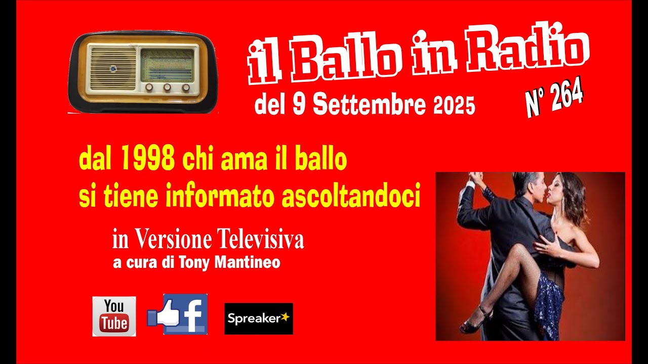il ballo in Radio del 9 Settembre   versione televisiva