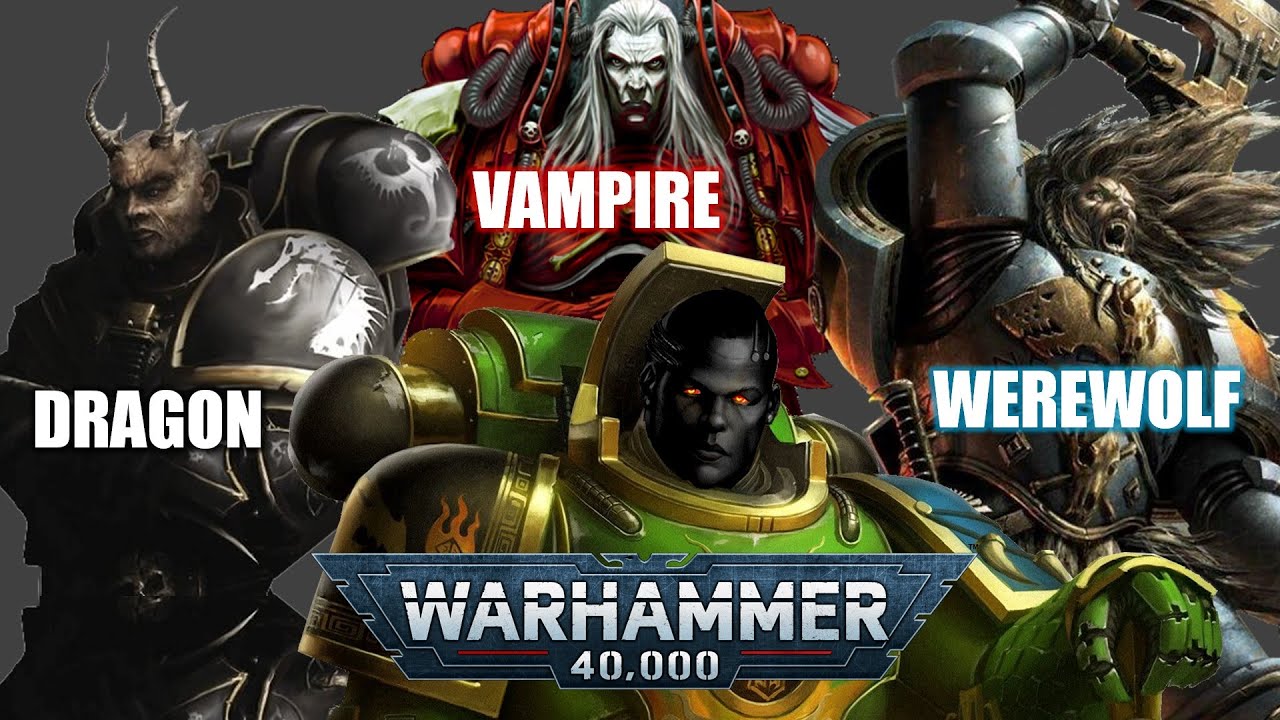 12 генетических проклятий космодесантников (Warhammer 40K)