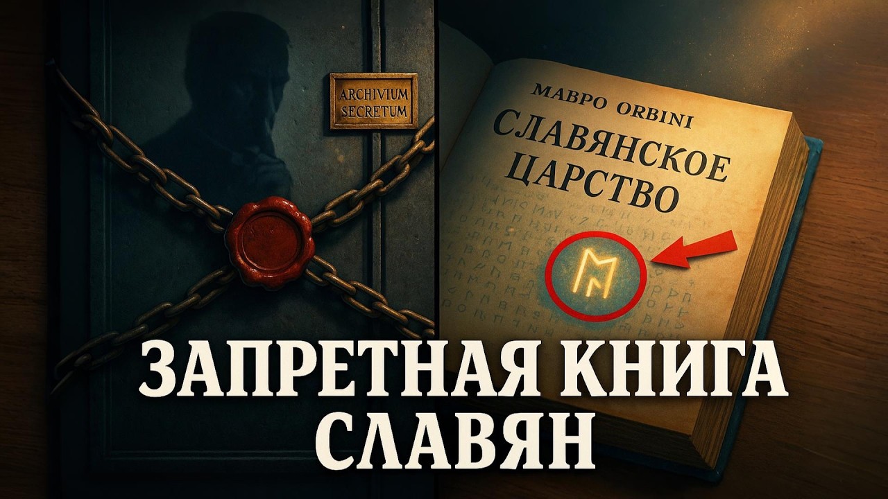 КНИГА КОТОРОЙ БОЯТСЯ ИСТОРИКИ! Запретная Книга об Истории Славян: Тайна Мавро Орбини