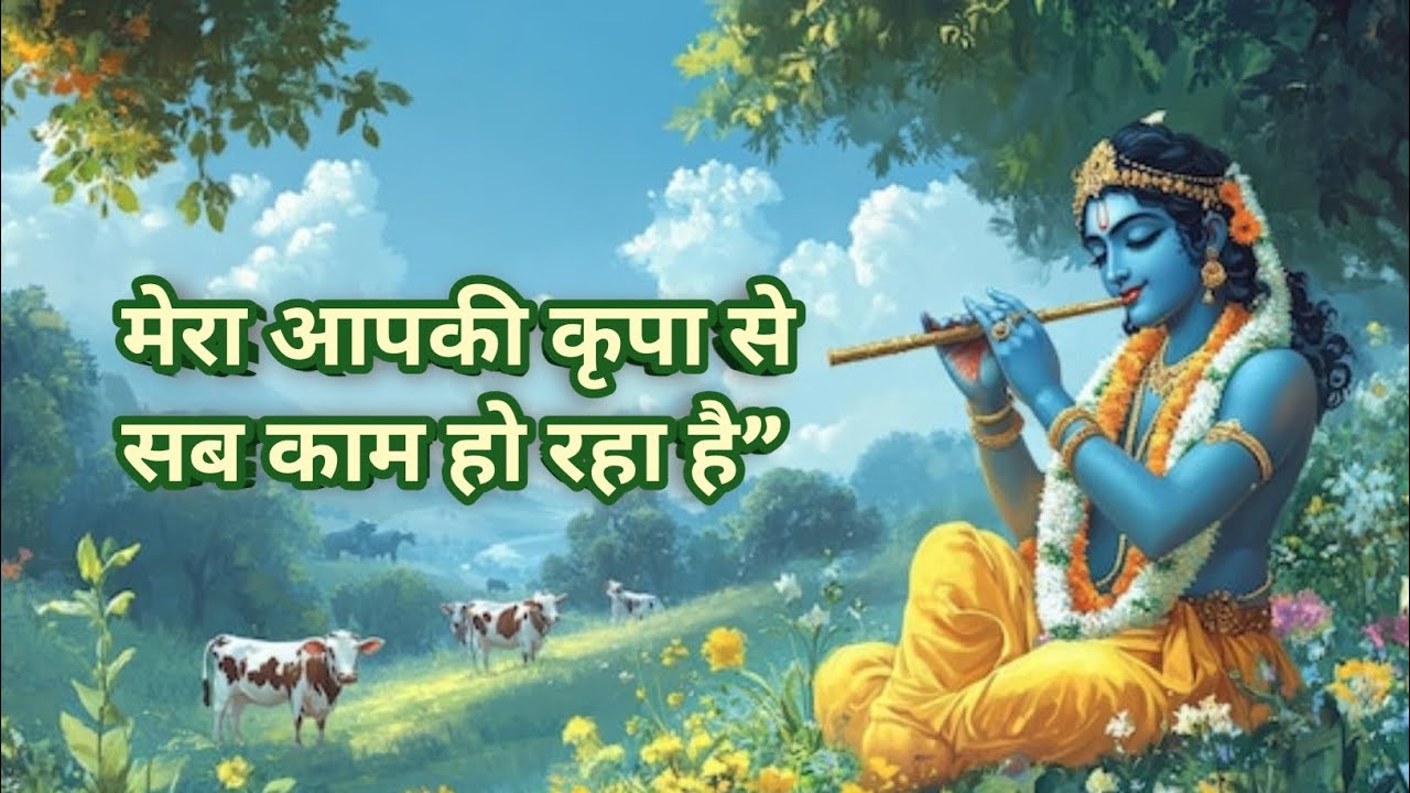 मेरा आपकी कृपा से सब काम हो रहा है”||