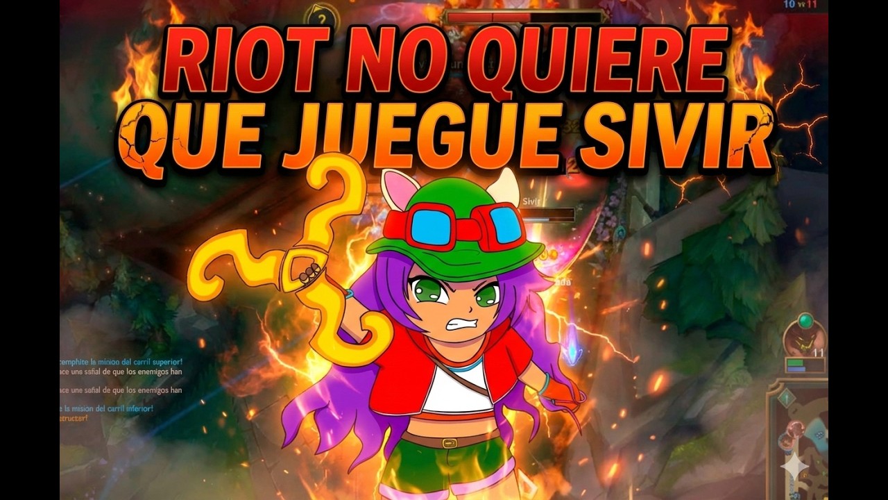 ¡RIOT NO AYUDA!