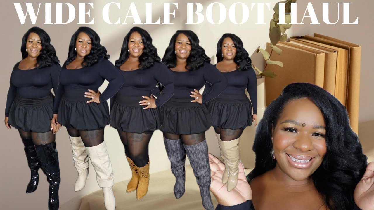 Fall Fashion Finds: Wide Calf Boot & Shoe Haul!