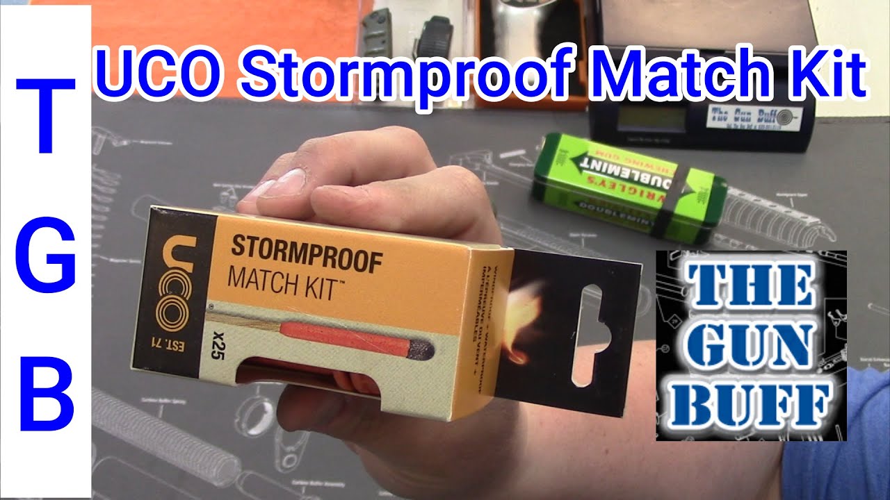 Fire Making Episode 9: UCO Stormproof Match Kit