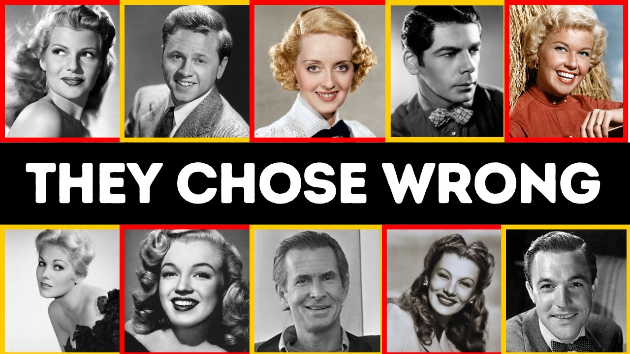13 Golden Age Actors Who Chose the Wrong Film and Regretted It Forever