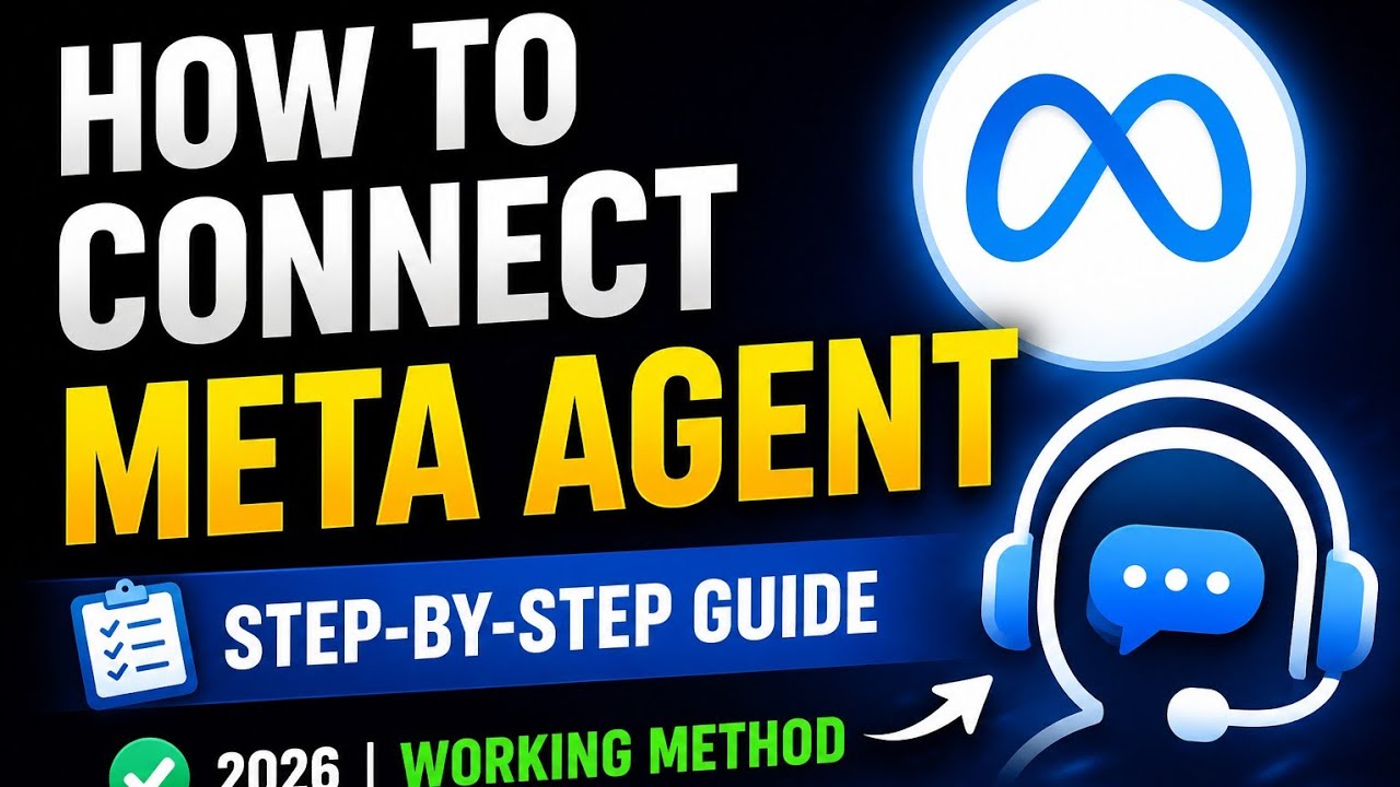How to connect human agent | Facebook Human Support Enabled Methods✅