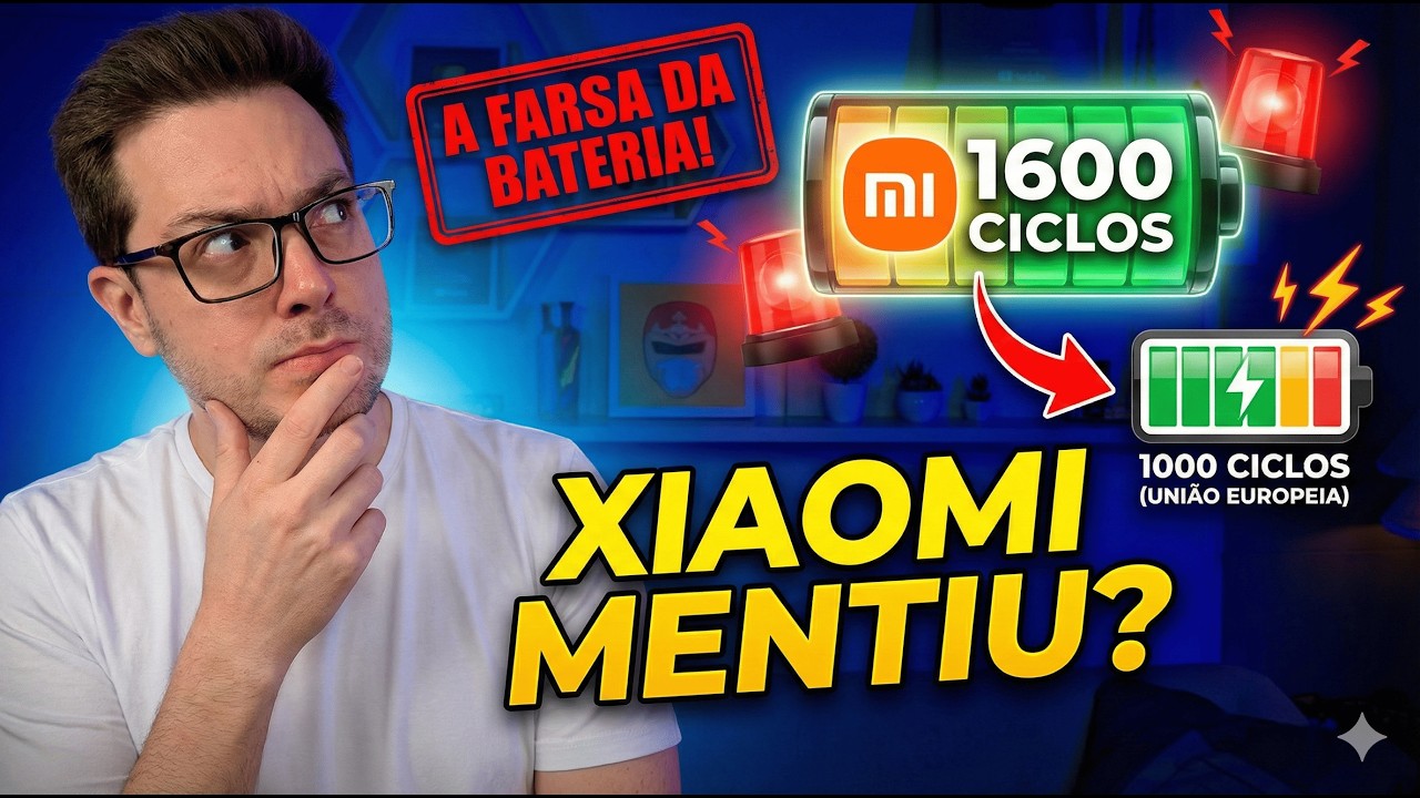 A XIAOMI MENTIU sobre as suas BATERIAS? O que ACONTECEU!?