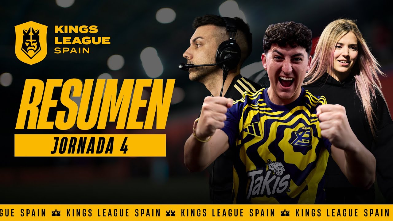 RESUMEN de la JORNADA 4 - Kings League Spain
