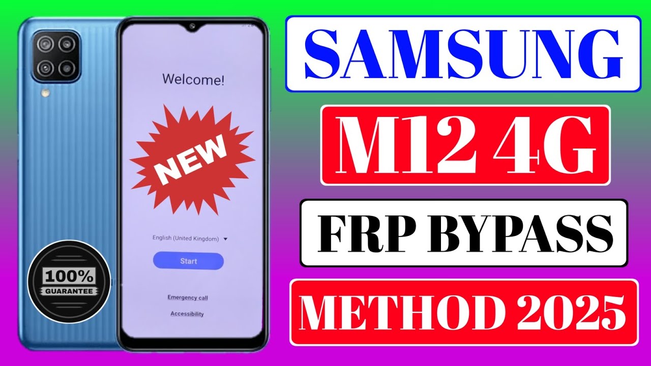 Samsung M12 Frp Bypass Without PC | New Method 2025 | Samsung M12 Frp Bypass 2025
