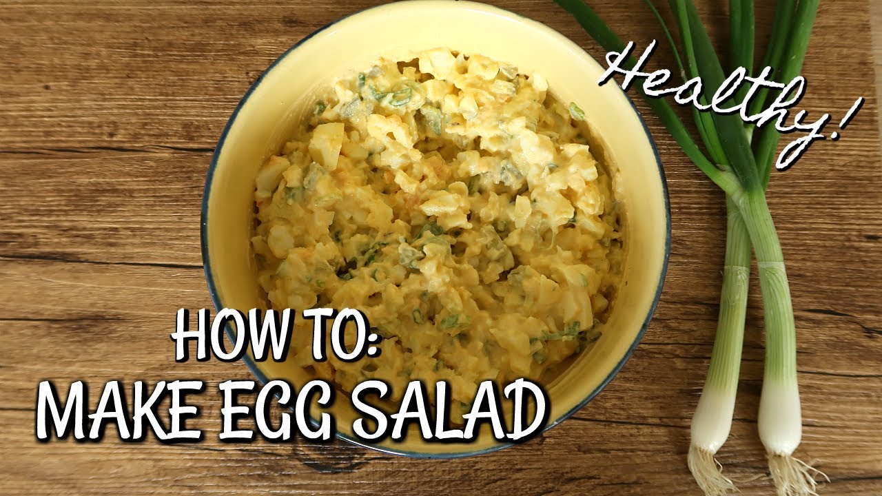 GEZONDE EIERSALADE MAKEN - Rachèl Kromdijk