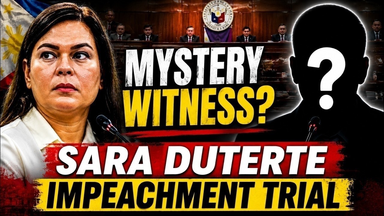 🔴Sara Duterte Impeachment Trial Day 37 LIVE: Unexplained Wealth Allegations & Senate Hearing