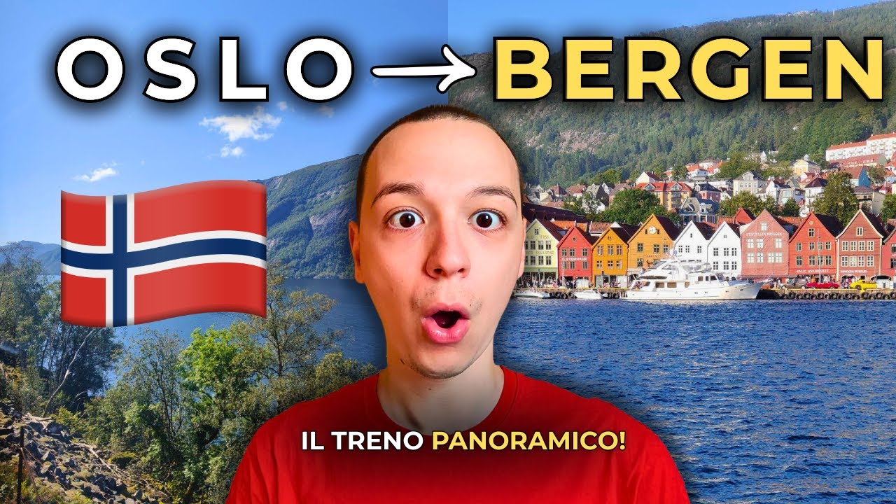 Ho preso Il Treno più SPETTACOLARE della NORVEGIA 🇳🇴