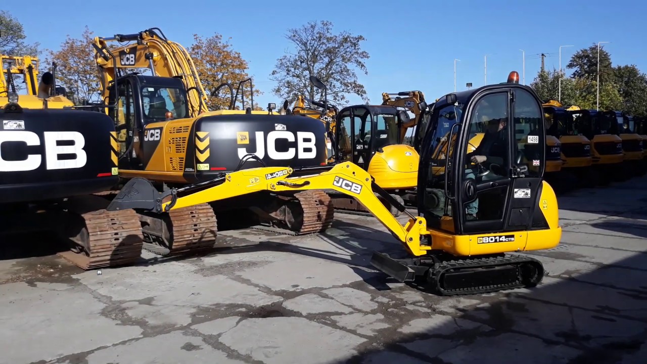 JCB 8014 CTS 2014r '9839' tel. 575-316-333 mini excavator koparka