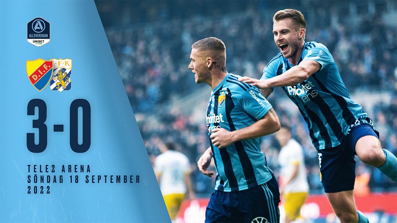 MATCHSVEP | Djurgården - IFK Göteborg 3-0 Allsvenskan 2022