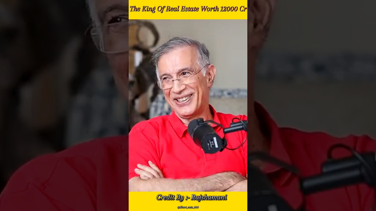The King Of Real Estate Business Worth 12000 Cr 😱 Hiranandani#shorts#podcast Credit By:- @Rajshamani