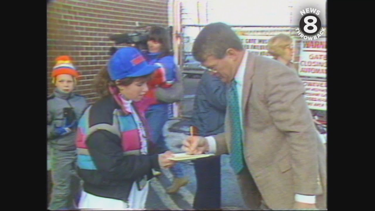 News 8 in Denver ahead of 1988 Super Bowl
