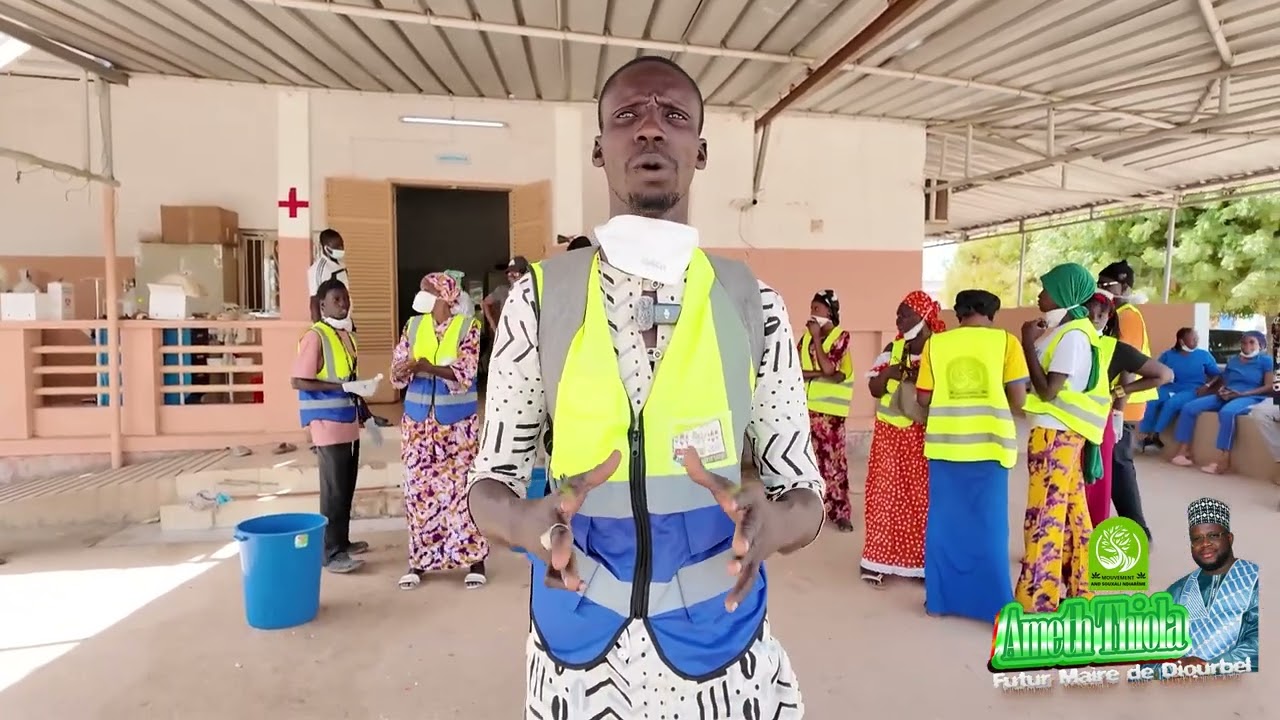 Set Setal (nettoiement citoyen) dans le district sanitaire de Diourbel LE FUTUR MAIRE DE DIOURBEL