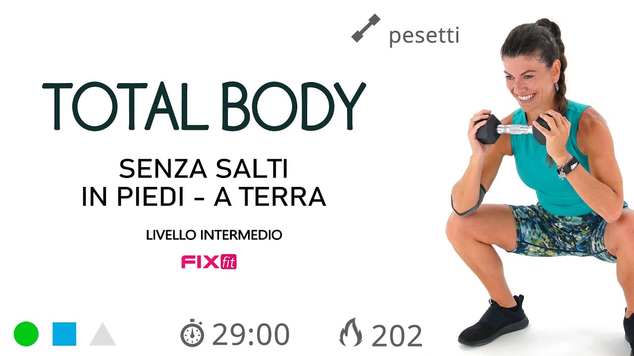 Allenamento Total Body Senza Salti - Esercizi In Piedi A Terra