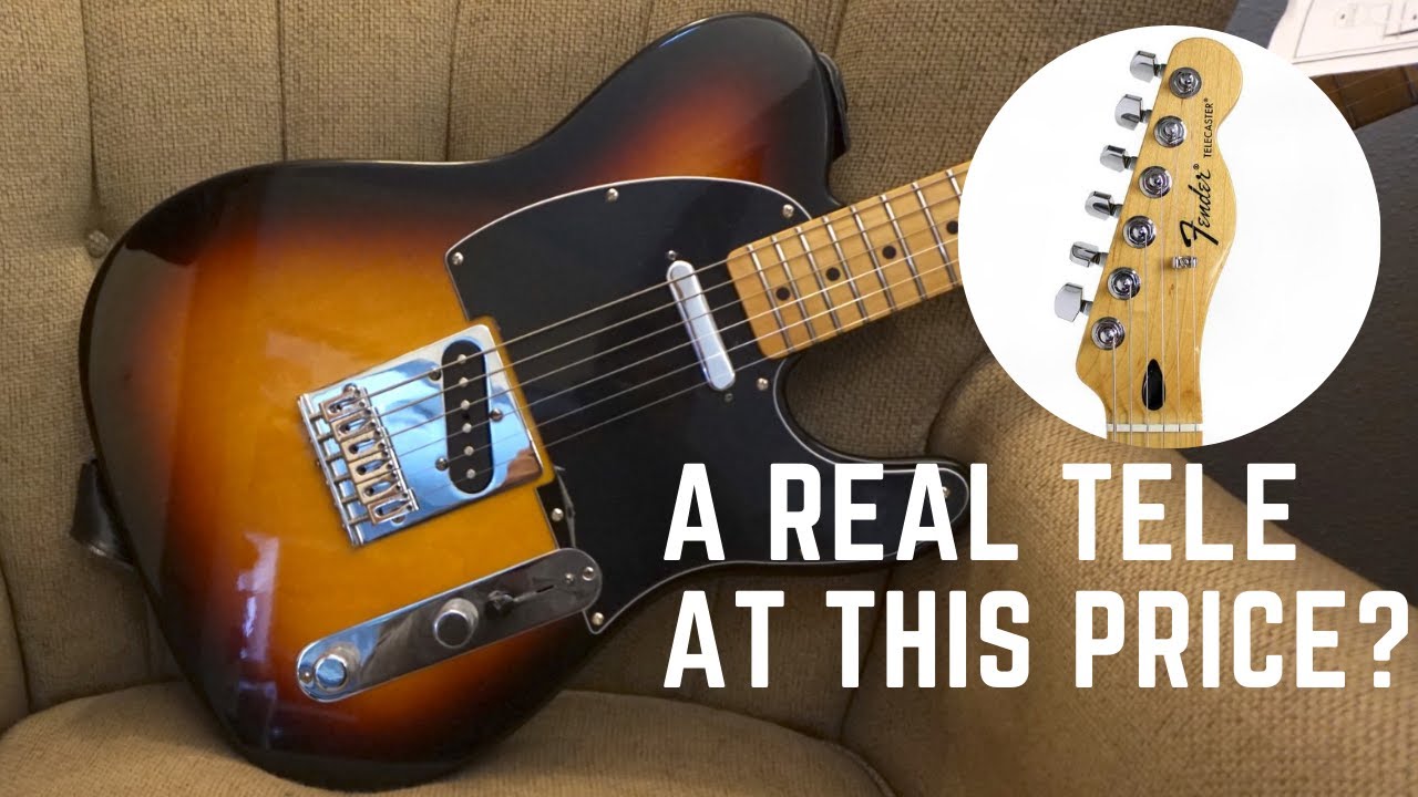 I Bought the Cheapest Telecaster on Reverb! Mexican Fender Telecaster!