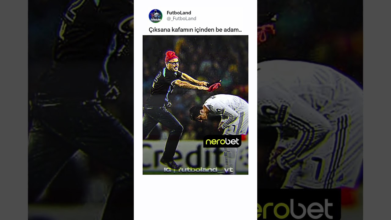 Bu adam y&uuml;z&uuml;nden kırıntılı olmayan başladım.. #shorts #futboland