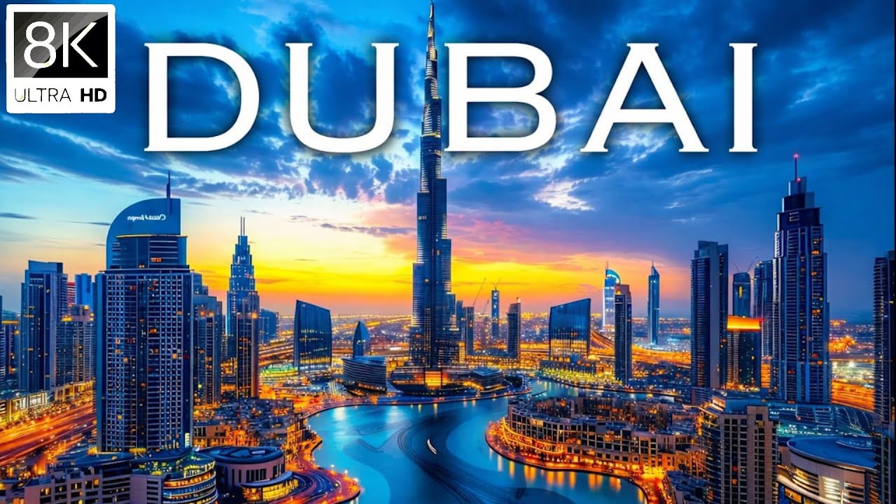 Dubai 12K Ultra HD Video | HDR Dolby Vision Drone View | UAE 2026