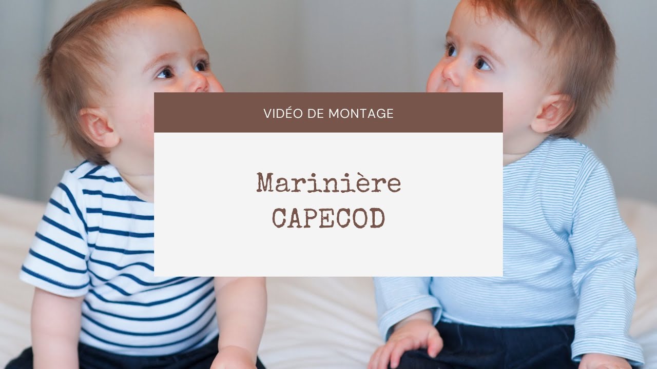 [ TUTORIEL ] Coudre une marini&egrave;re pour b&eacute;b&eacute; - patron Capecod