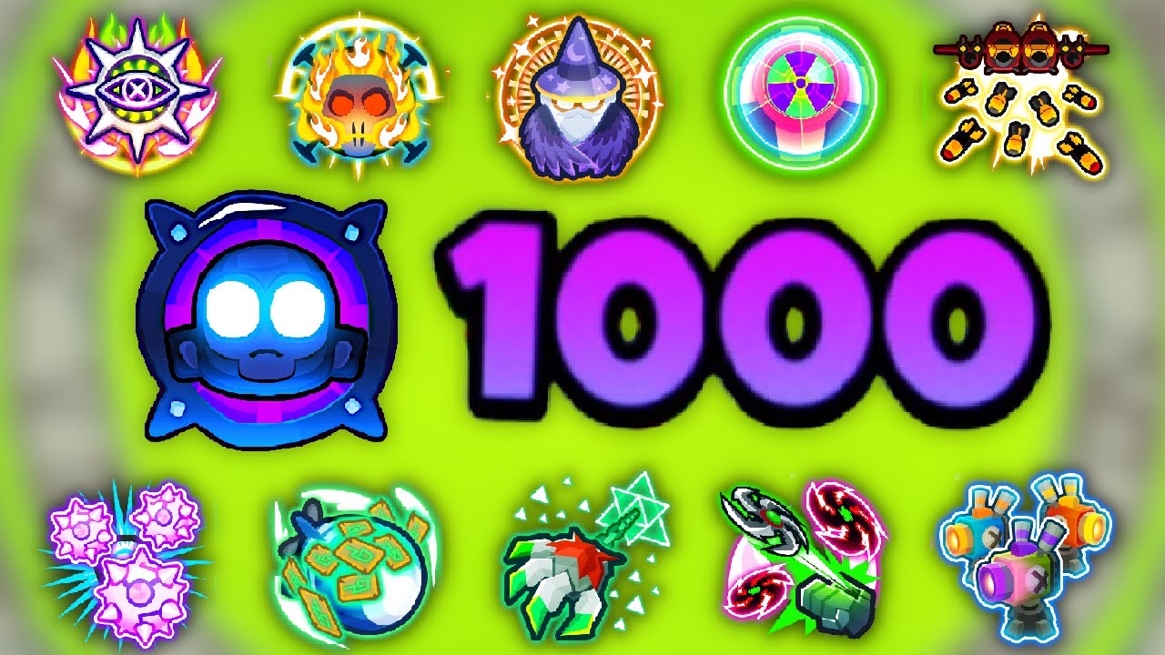 How Far Can ALL 10 Paragons Get On The PERFECT Map? (Bloons TD 6)