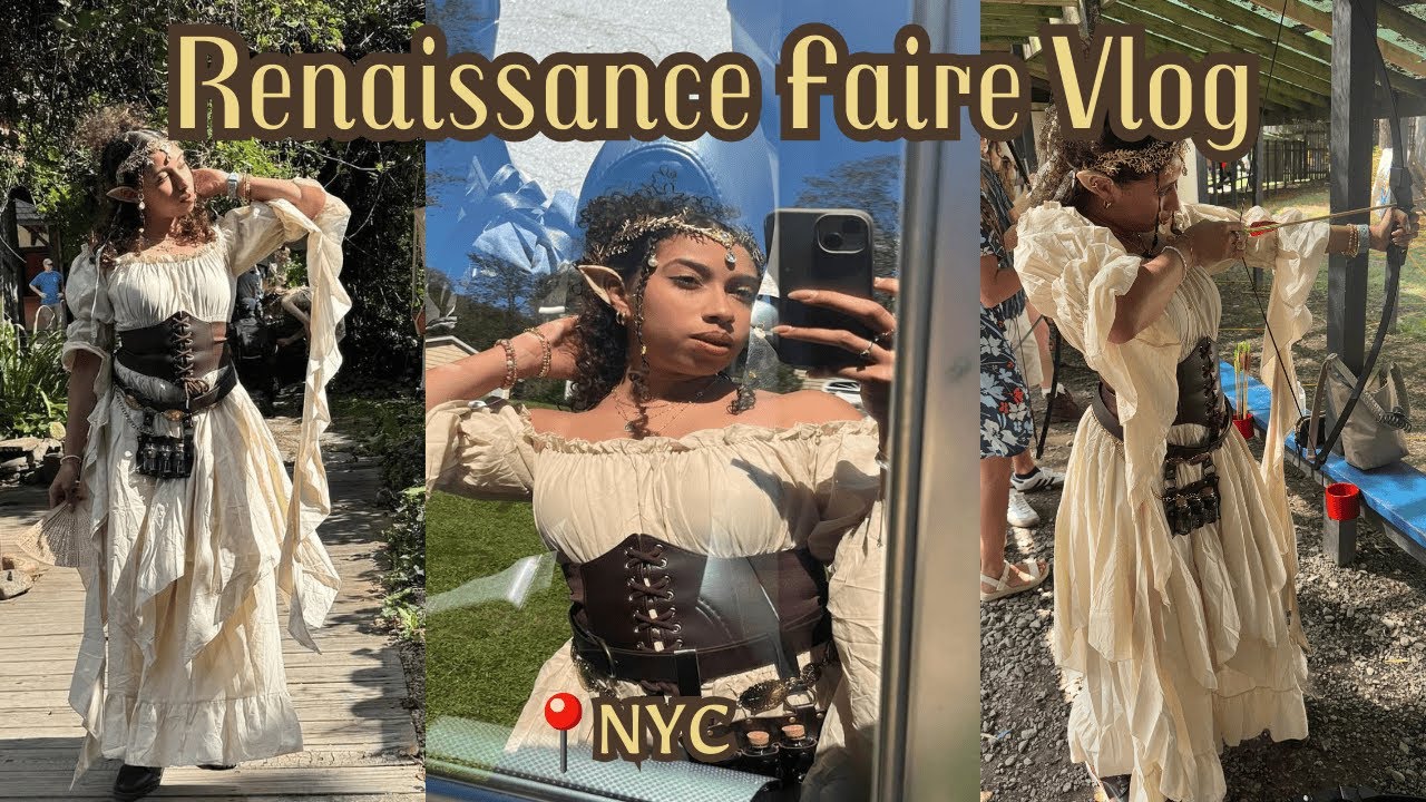 ✧.* My First Renaissance Faire Vlog || NYC