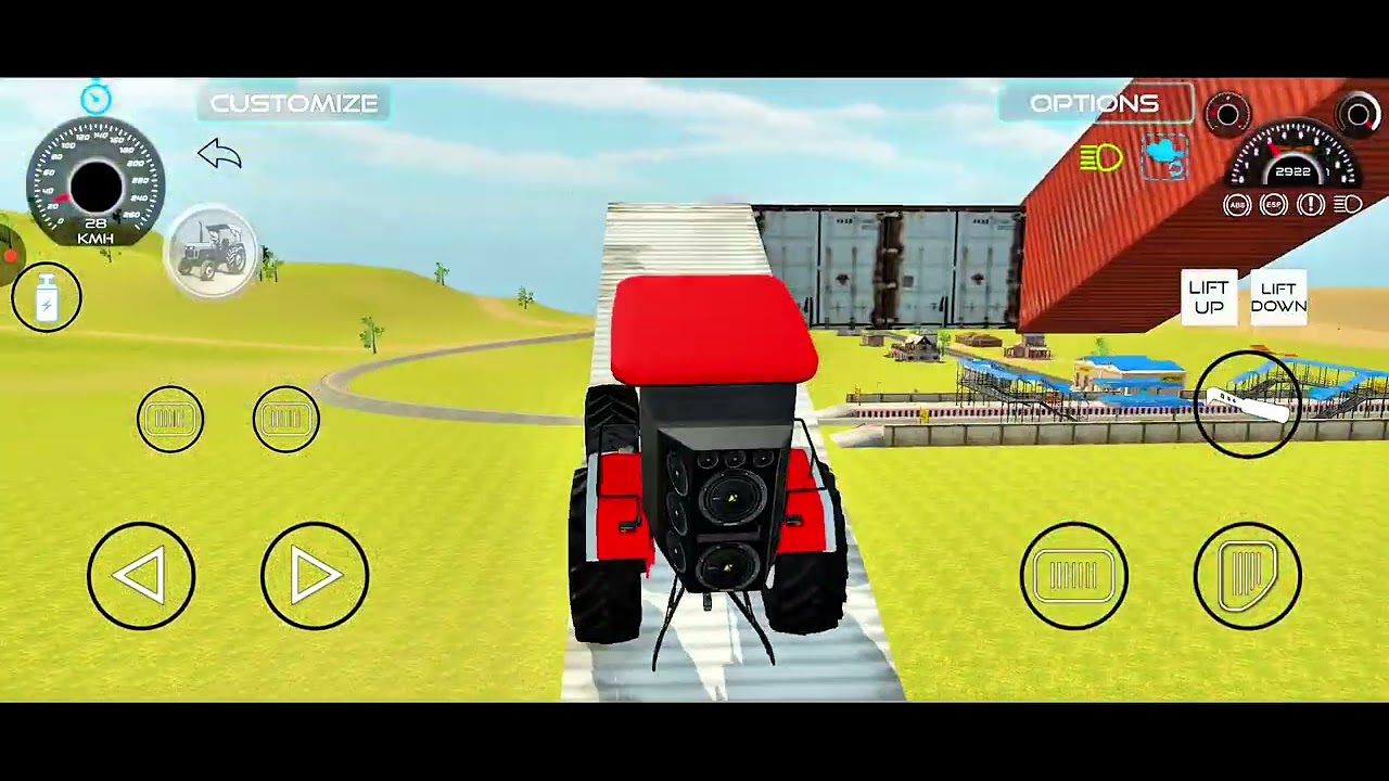 Drive JCB and Unloading Stone From Dumper Truck in Game🔥 #jcb #tractor #dumper #truck#gamingvideos