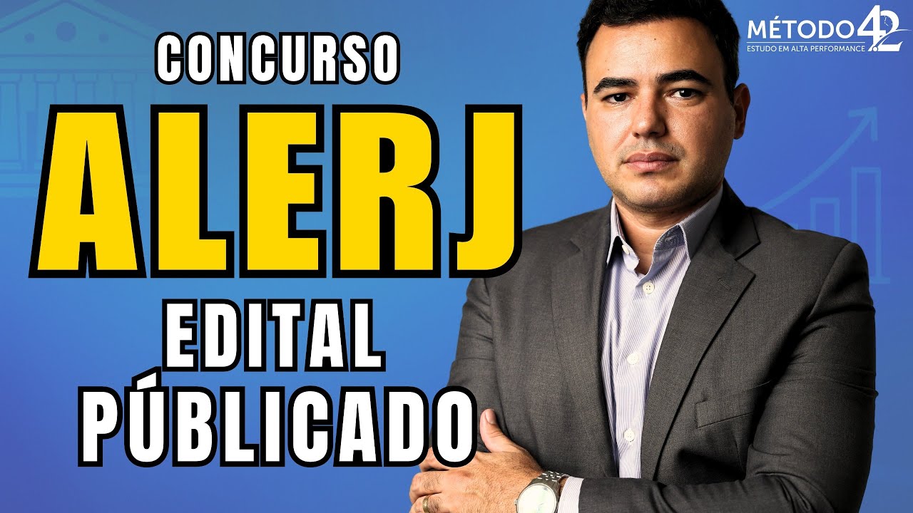 Concurso ALERJ 2025: edital publicado com 101 vagas e sal&aacute;rios de at&eacute; R$ 44 mil