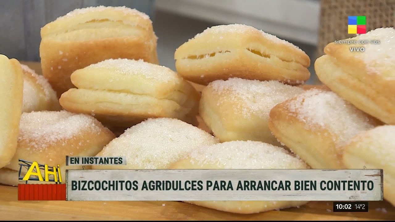 ¡Rápidos y tentadores bizcochitos agridulces!