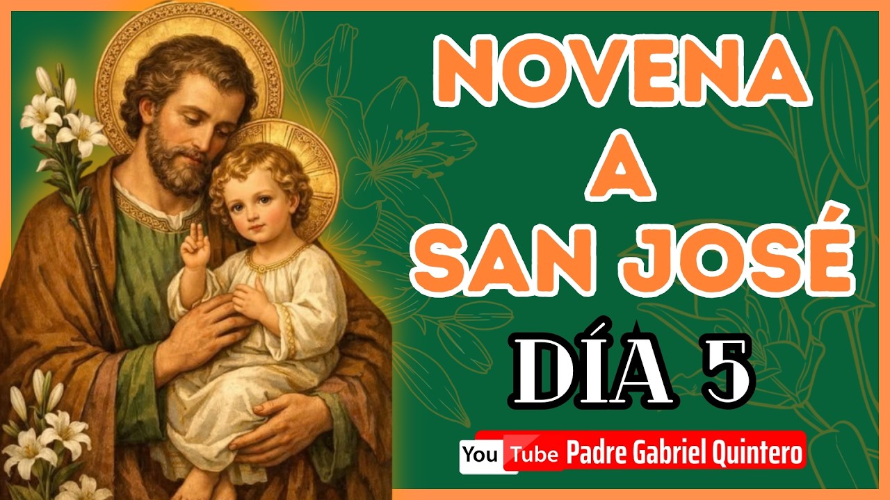 Novena a SAN JOSÉ en Vivo QUINTO DÍA | Padre Gabriel Quintero