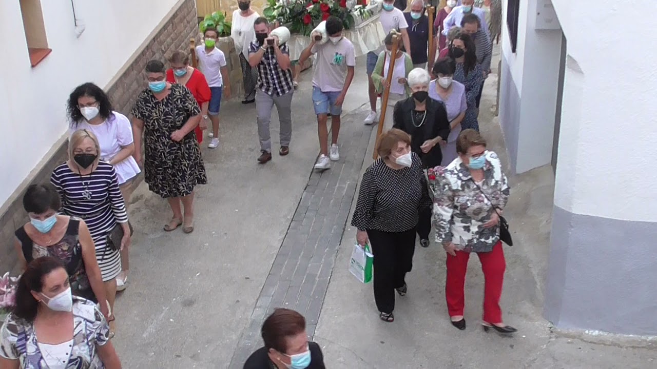 19 09 21 Fiestas Patronales  Solemne Misa Cantada, Procesión y Ofrenda de Flores a la Virgen