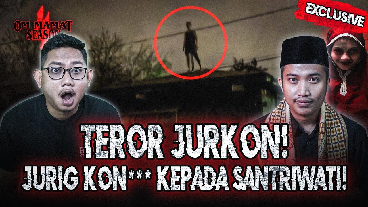 HANTU INI BURUNGNYA SAMPAI 3 METER?? KOK BISA HANTU BEGINI MUNCUL DI PESANTREN?? JURKON!! #OMMAMAT